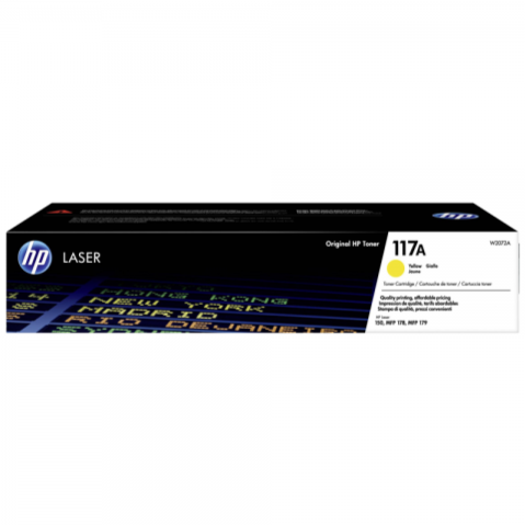 HP 117A Yellow Original laser Toner - SMT QATAR