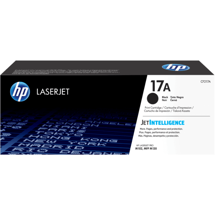 HP 17A Black Original LaserJet Toner Cartridge CF217A- SMT QATAR