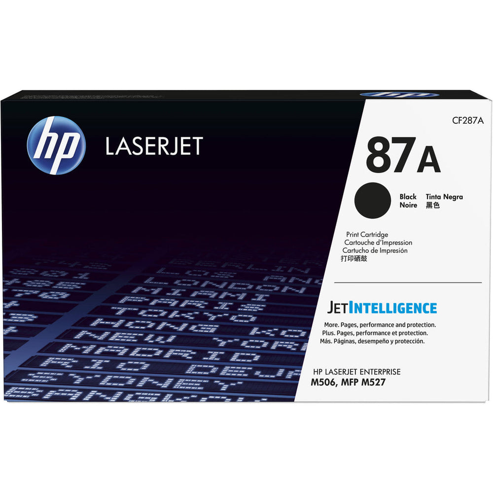 HP  87A/CF287A  Original Toner Black - SMT QATAR
