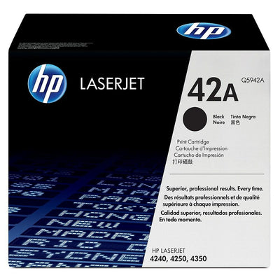 HP 42A (Q5942A) Black Original LaserJet Toner Cartridge- SMT QATAR