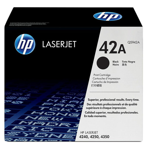 HP 42A (Q5942A) Black Original LaserJet Toner Cartridge- SMT QATAR