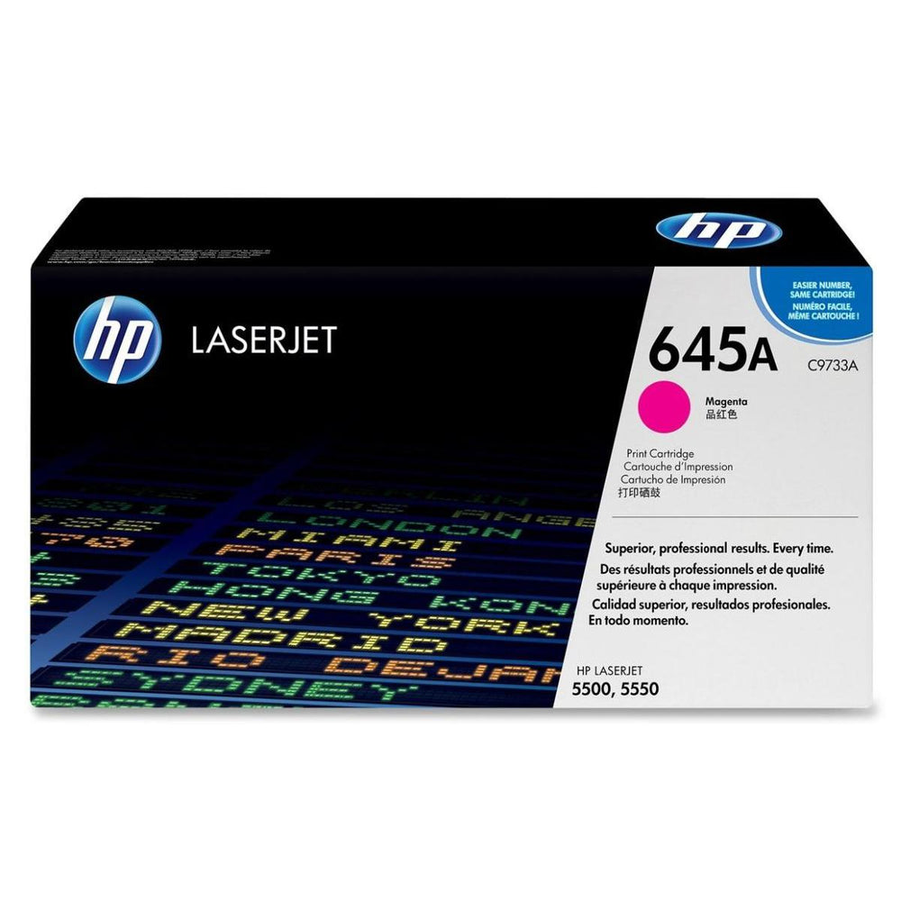 HP 645A Magenta Original Laser Toner - SMT QATAR