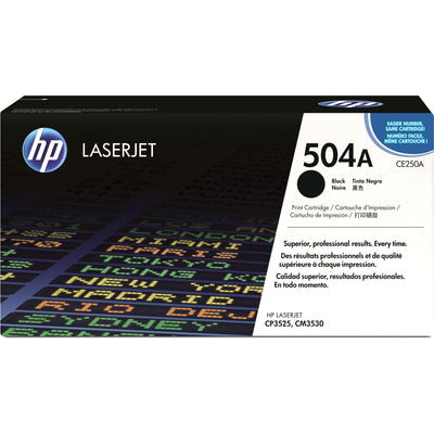 HP 504A Original Laser Toner Black - SMT QATAR