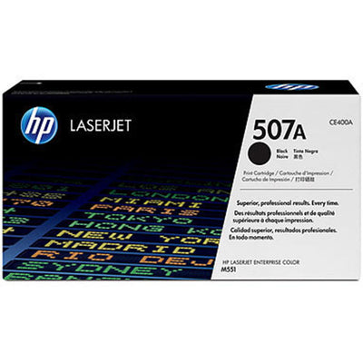HP 507A Black Original  Laser Toner - SMT QATAR