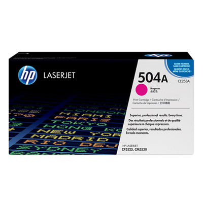 HP 504A Original Magenta Toner Cartridge- SMT QATAR