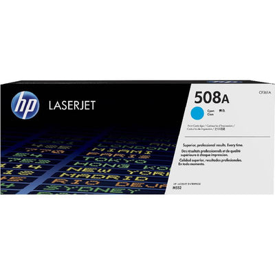 HP 508A CYAN Laser Toner - SMT QATAR