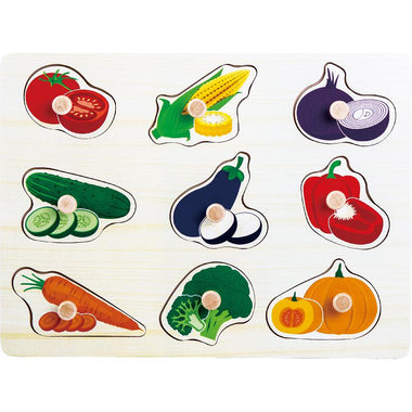 Roco Vegetable Wood Puzzle Educational Activity Set