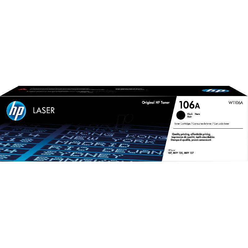 HP 106A Original Laser Toner Black - SMT QATAR