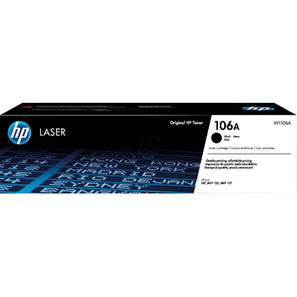 HP 106A Original Laser Toner Black - SMT QATAR