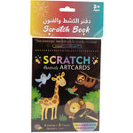 Hang Wing Scratch Animals Art Cards