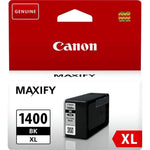 Combo Pack: Canon PGI 1400 XL (Black+Cyan+Yellow+Magenta) High Yield Original Ink Cartridges