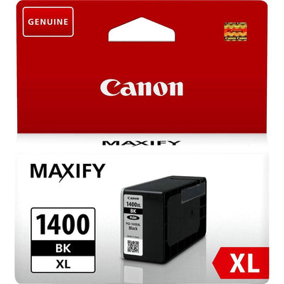 Combo Pack: Canon PGI 1400 XL (Black+Cyan+Yellow+Magenta) High Yield Original Ink Cartridges