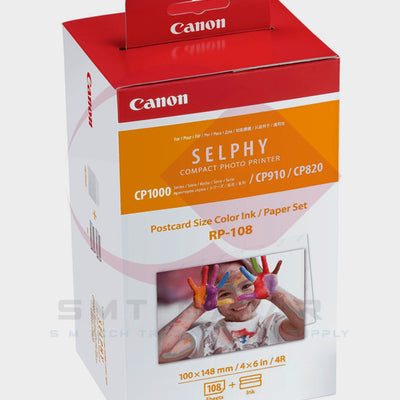 Canon RP-108 Ink/Paper Set Postcard Size – 108 Prints