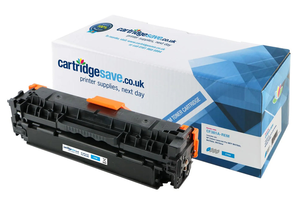Compatible Cyan HP 312A Toner Cartridge – (CF381A)
