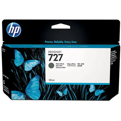HP 727 130ml Ink Cartridge – B3P22A , Matte Black