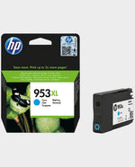 HP F6U16AE 953XL High Yield Original Ink Cartridge – Cyan