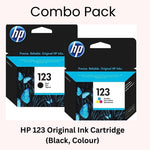 Combo Pack: HP 123 Original Ink Cartridge