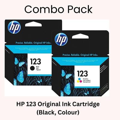 Combo Pack: HP 123 Original Ink Cartridge