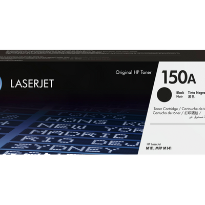 HP 150A Black Original LaserJet Toner Cartridge - W1500A