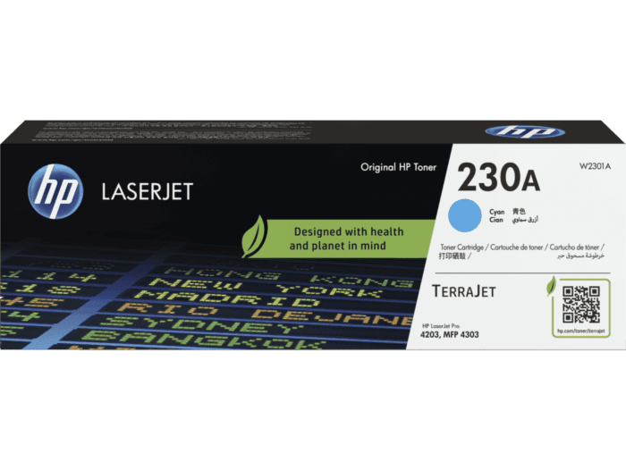 HP 230A CYAN LaserJet Toner - SMT QATAR