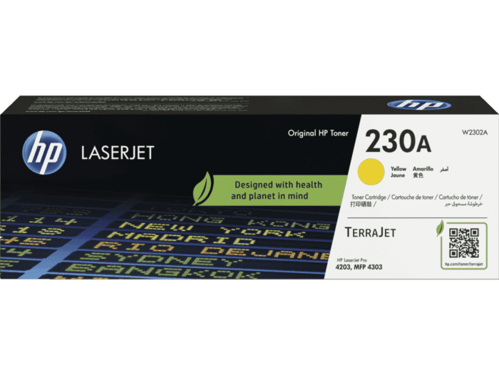 HP 230A  YELLOW LaserJet Toner - SMT QATAR