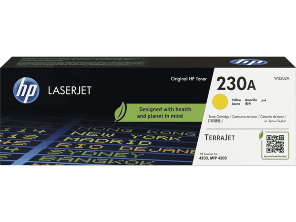 HP 230A  YELLOW LaserJet Toner - SMT QATAR