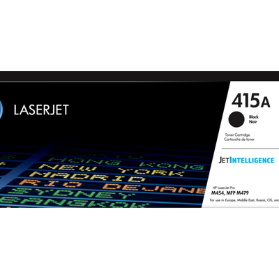 HP 415A BLACK Original LaserJet Toner Cartridge - SMT QATAR