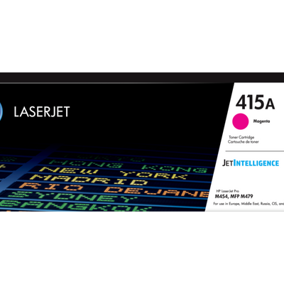 HP 415A MAGENTA Original LaserJet Toner Cartridge - SMT QATAR
