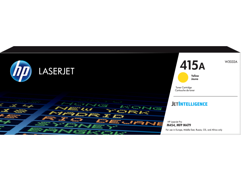 HP 415A YELLOW Original LaserJet Toner Cartridge-SMT QATAR