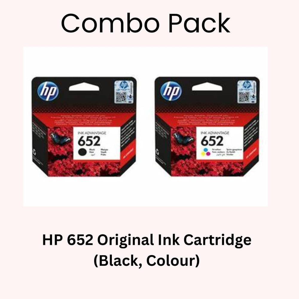 Combo Pack: HP 652 Original Ink Cartridge