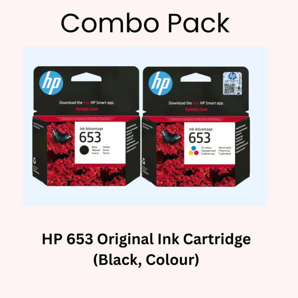 Combo Pack: HP 653 Original Ink Cartridge