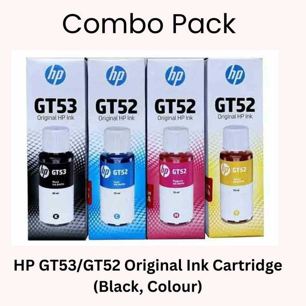 Combo Pack: HP GT53/GT52 Original Ink Bottle