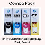 Combo Pack: HP GT53/GT52 Original Ink Bottle