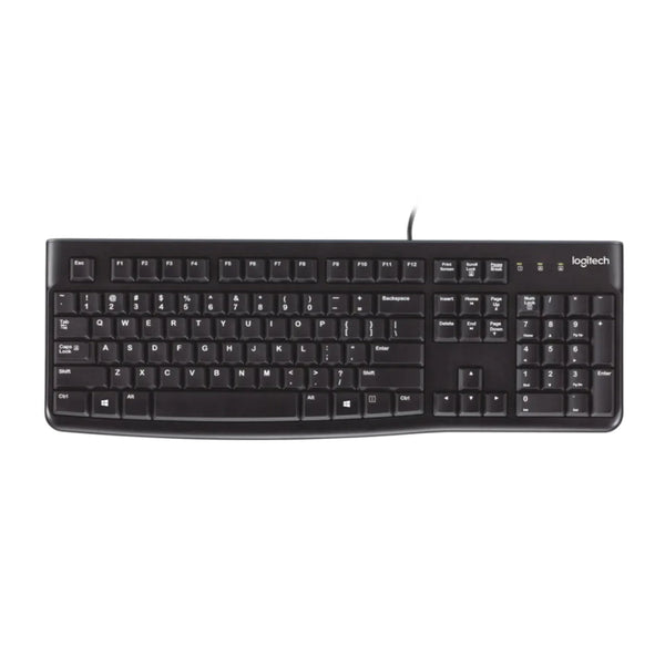 Logitech K120 Wired Keyboard (English + Arabic)