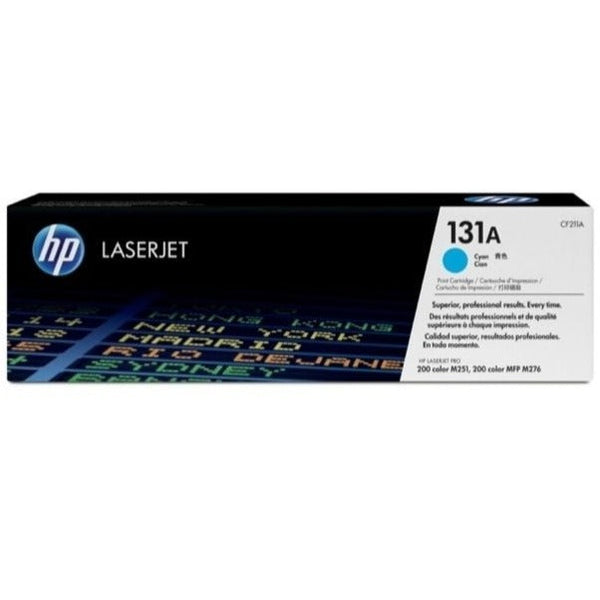 HP 131A Cyan Original Toner Cartridge - SMT QATAR