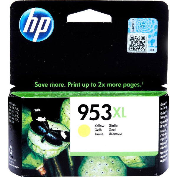 HP 953XL Inkjet Cartridge Yellow - SMT QATAR