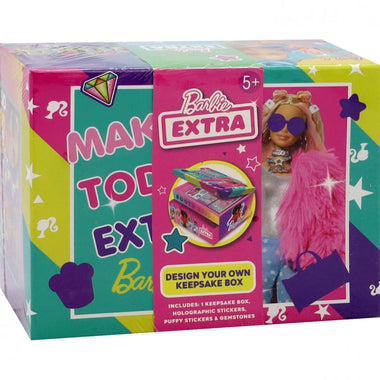 Barbie Extra Dyo Keepsake Box Cosmetics & Fashion Activity Set