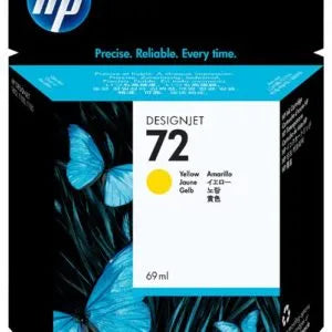HP 72 69-ml Yellow DesignJet Ink