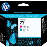 HP 72 Magenta and Cyan DesignJet